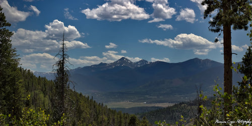 Main image Byers Peak from Strawberry Recreation Area, Noon
